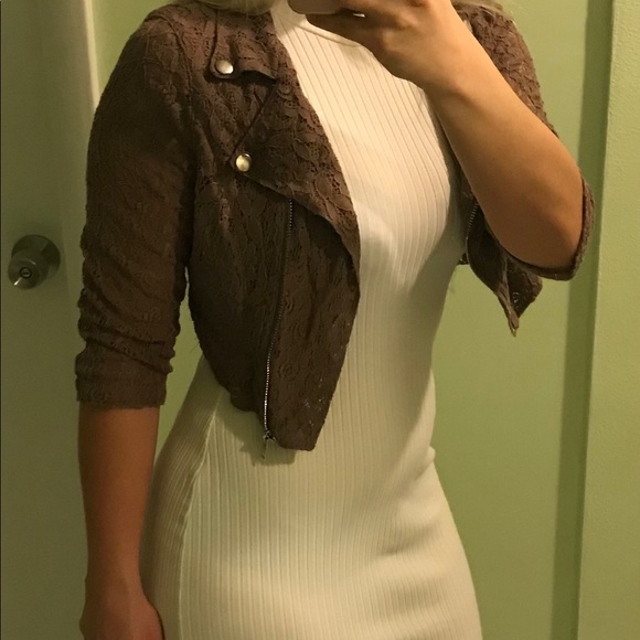 HEART & HIPS Outfit Maxi dress with jacket Cream - Picture 7 of 16